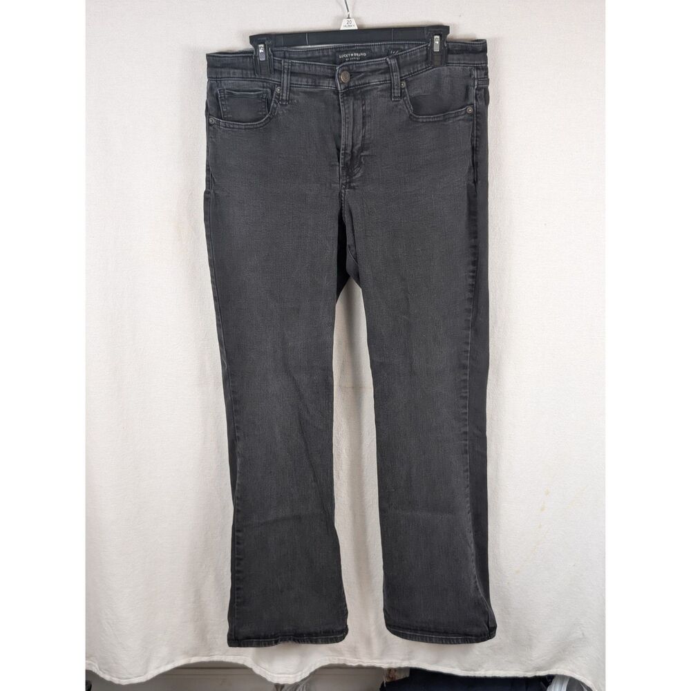 Lucky Brand Sweet Boot Jeans Black Women's Size 14/32 Regular